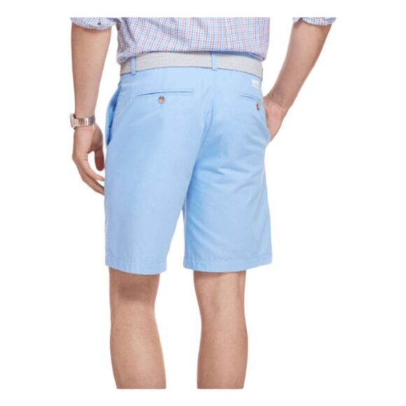 Vineyard Vines Club Short Light Blue Chino Knit Golf Flat Front Preppy 32 - Picture 2 of 8